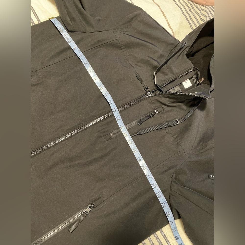 SOLD Calvin Klein Black Hooded Jacket - Picture 11 of 12